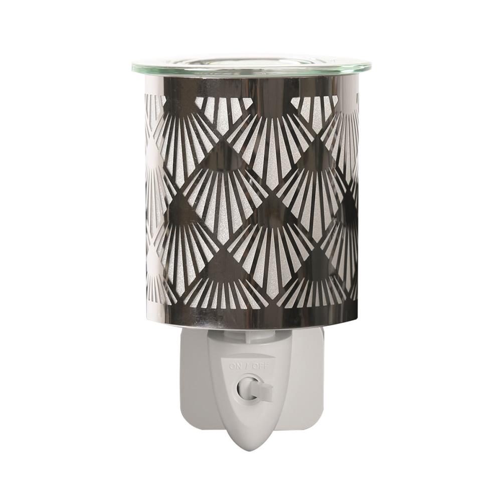 Aroma Chrome Diamond Plug In Wax Melt Warmer £13.04